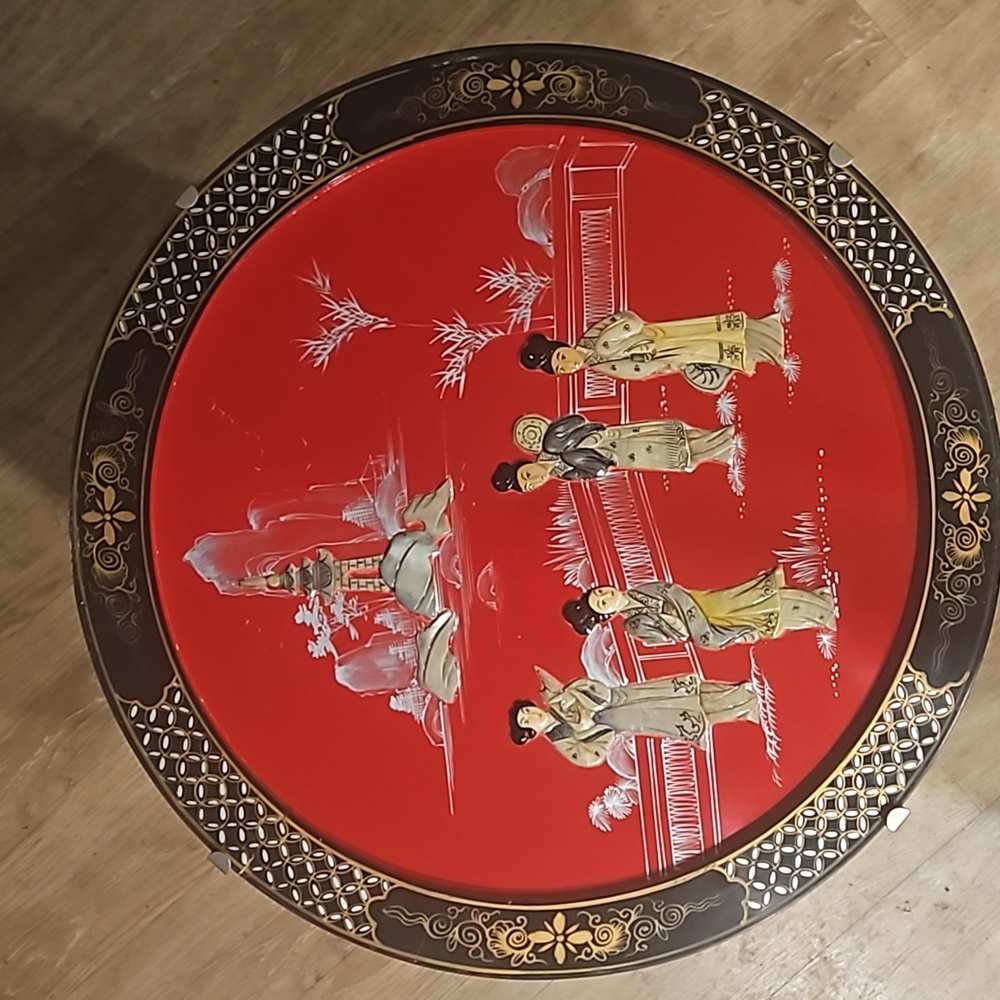 Ancient chineese tea table